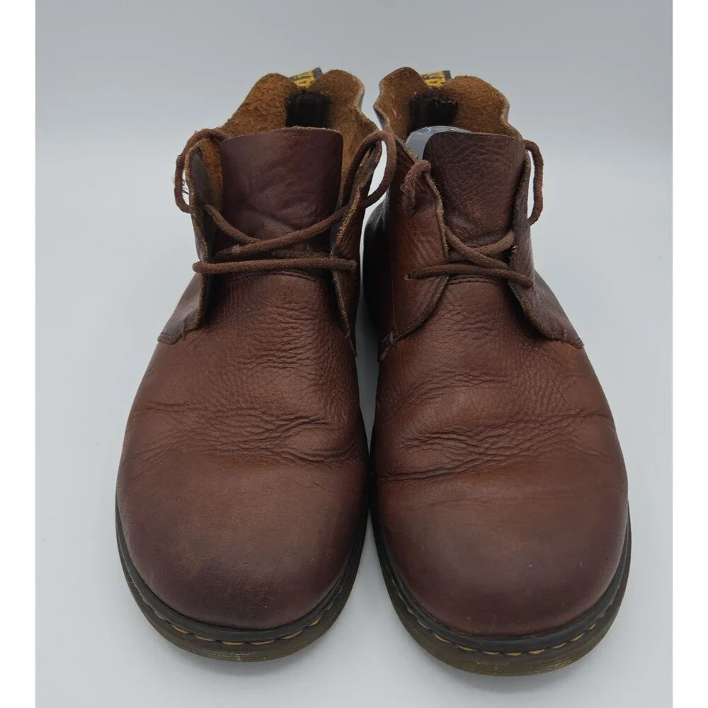 Dr Martens Ember Brown Leather Chukka Desert Boots Doc AirWair Mens Size 13